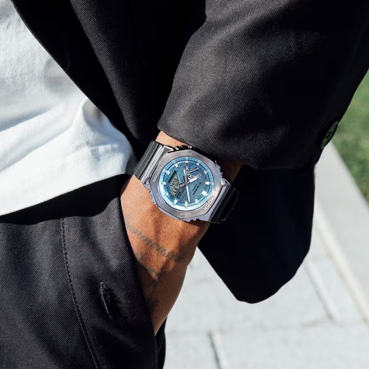 Men's Casio G-Shock G-Steel Watch |GBM-2100A-1A2JF